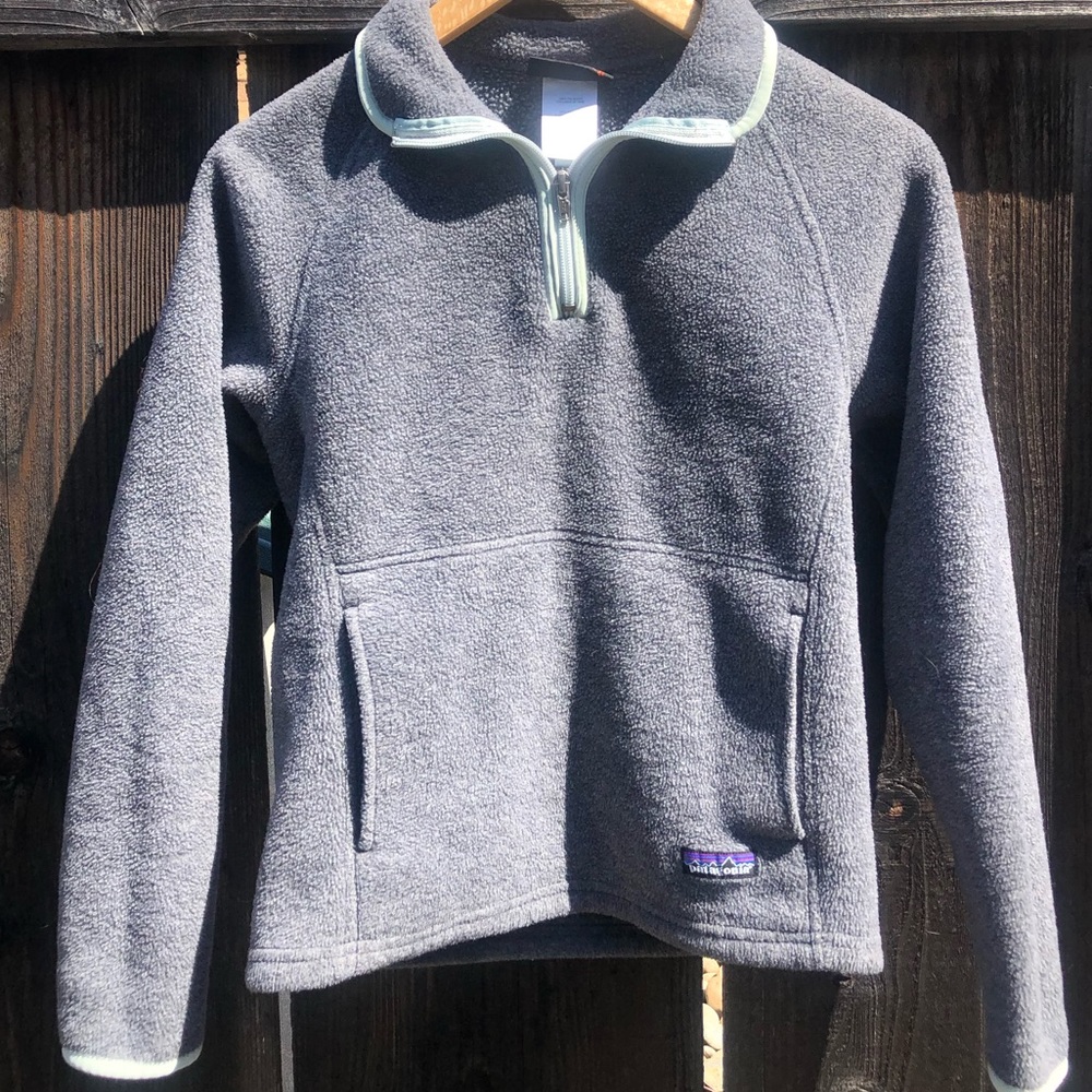Patagonia Synchilla Fleece Gray Pullover Sweater